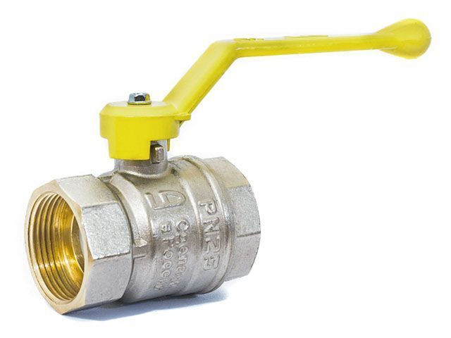 Кран шаровый 1/2" стандарт вн.-вн. ручка (ГАЗ) PN 40 LD LD47.351.15