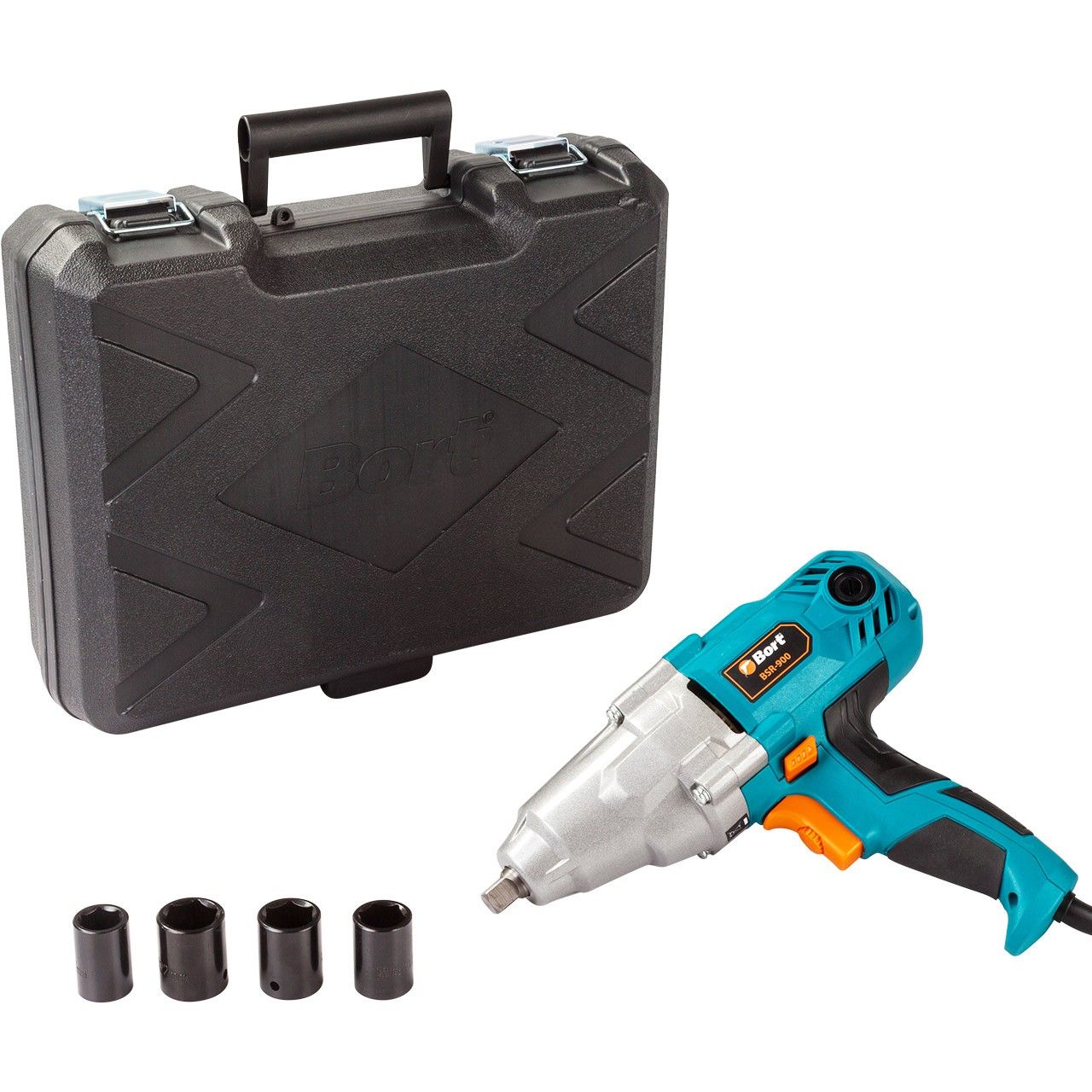 Гайковерт сетевой 900Вт, 1/2", 350Нм, 0-2300об/мин, Bort BSR-900