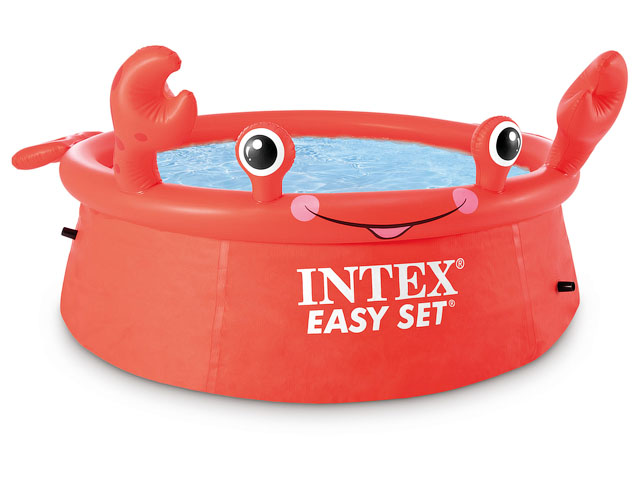 Надувной бассейн Easy Set Happy Crab, 183х51 см (от 3 лет)  INTEX 26100NP