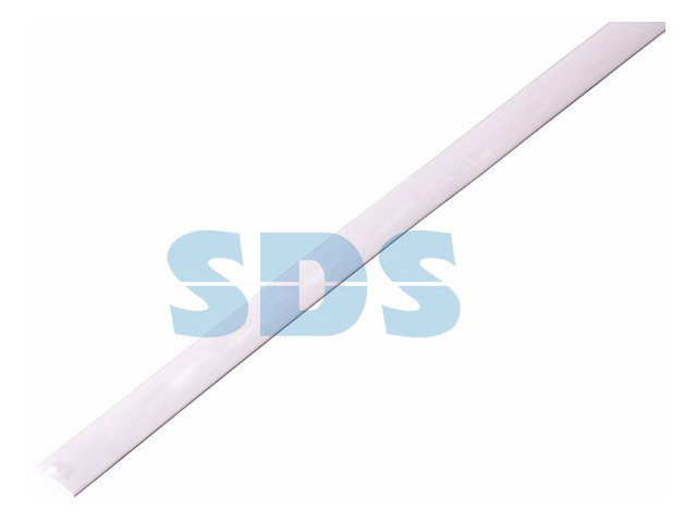 Термоусадочная трубка 6.0/3.0 mm, белая (упак. 50 шт. по 1 м)  REXANT 20-6001