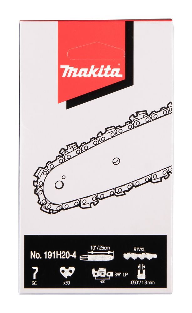 Цепь 25 см (3/8" / 1,3 мм / 39 зв) к цепной пиле MAKITA  191H20-4