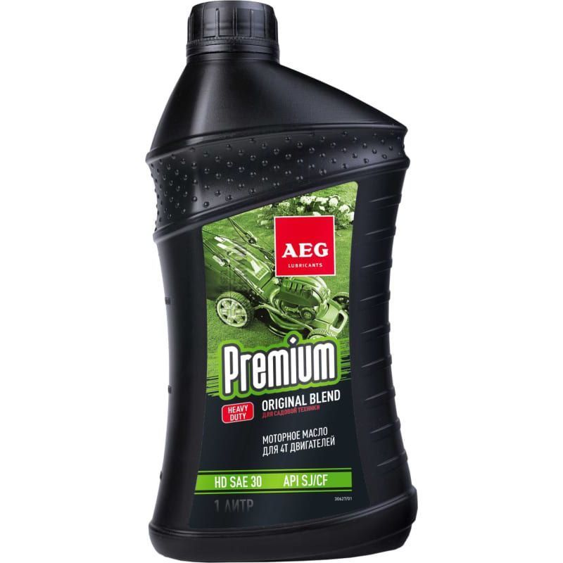 Масло для 4-х тактных двигателей  Premium HD SAE 30 API SJ/CF (1л)AEG 30627