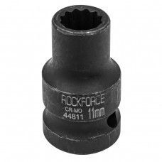 Головка ударная 11мм 12гр. 1/2"  Rock FORCE RF-44811