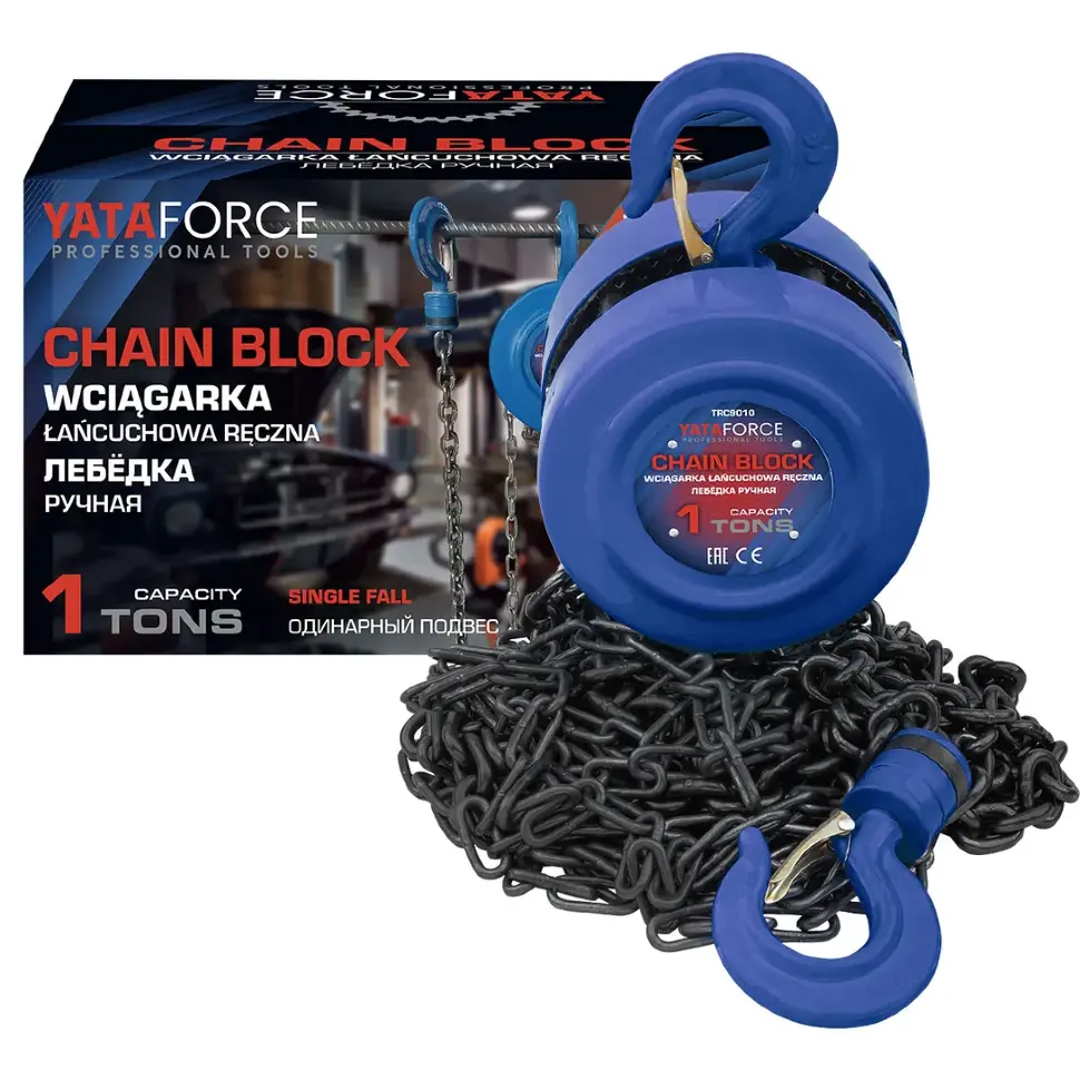 Таль ручная 1т  YATAFORCE YF-TRC9010