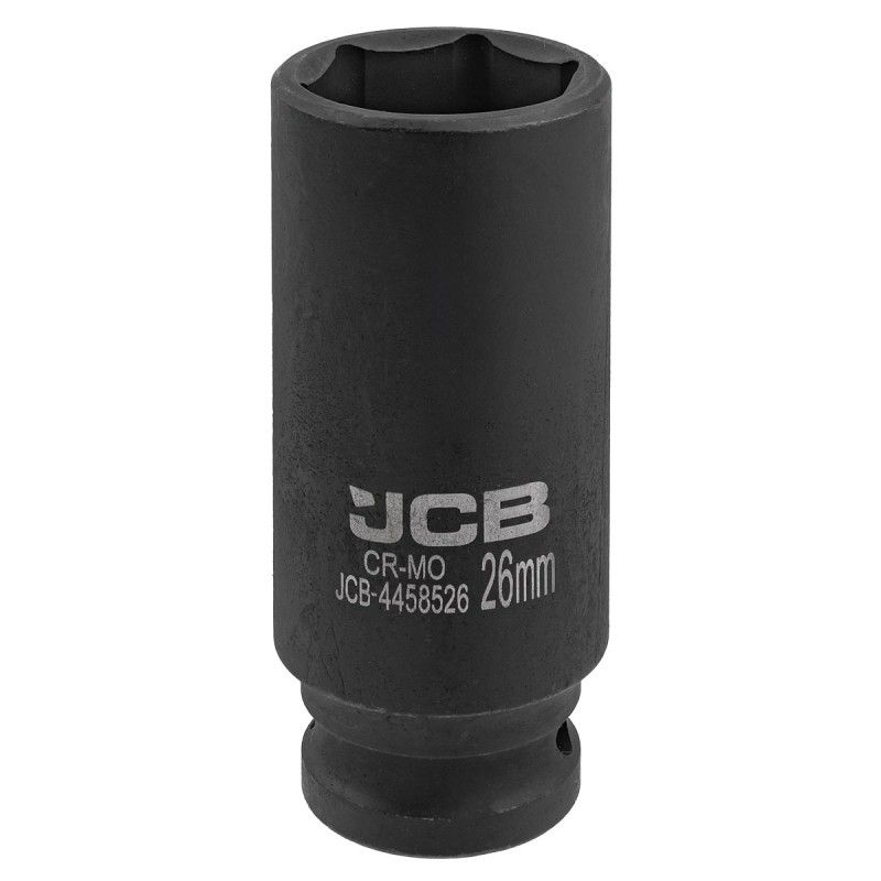 Головка ударная глубокая 1/2", 26мм (6гр.) JCB JCB-4458526