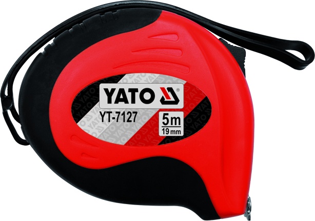 Рулетка с магнитом 8мх25mm (бытовая)  YATO YT-7128