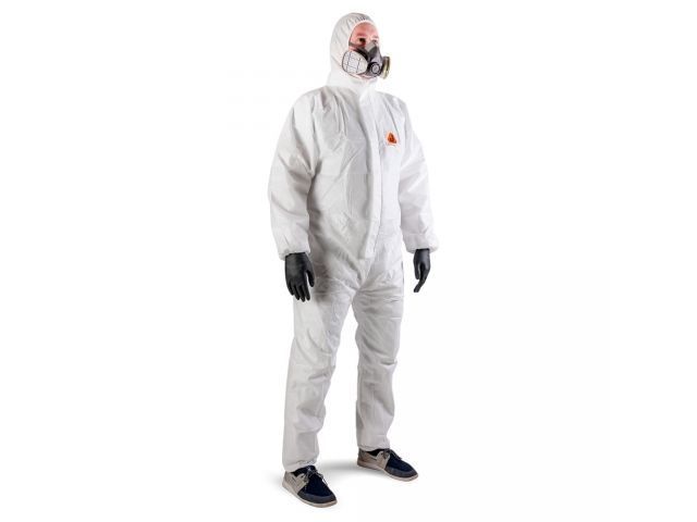 Защитный комбинезон JPC35 (р-р XXL), (материал SMS, плотность 60 г/м2)  ...JETA SAFETY JPC35-XXL