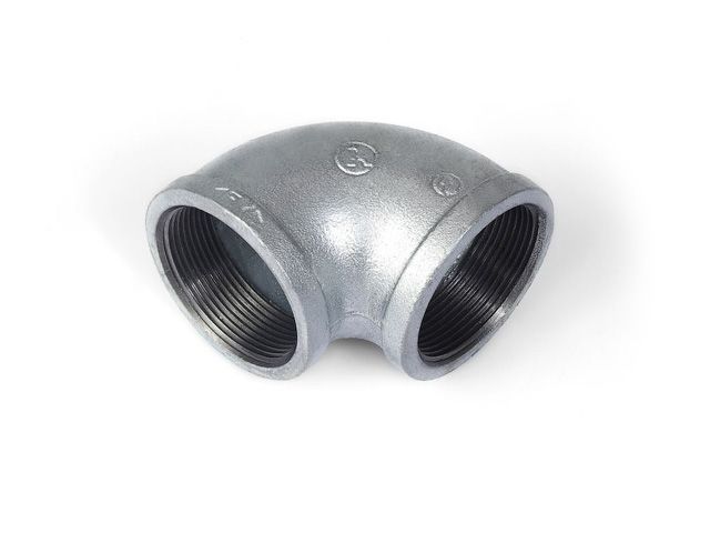 Колено 1/2" вн. оцинкованн., (2 шт. инд. упак.),  AV Engineering AVEC400000012