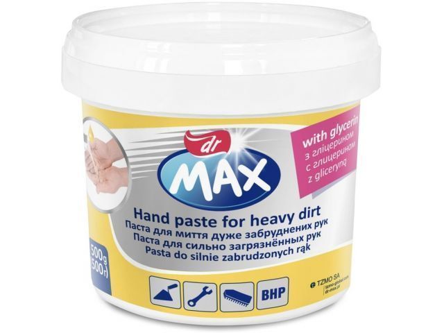 Паста с глицерином для особо загрязенных рук New 500г. DR. MAX CH-225-B500-N05
