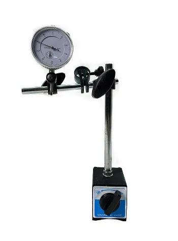 Индикатор часового типа с магнитной стойкой (0-10мм, погрешность-0,01мм), в кейсе  ...Forsage F-01729