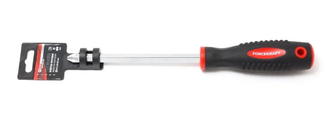 Отвертка крестовая магнитная "Profi" S PH3.0х150мм  FORCEKRAFT FK-70130150