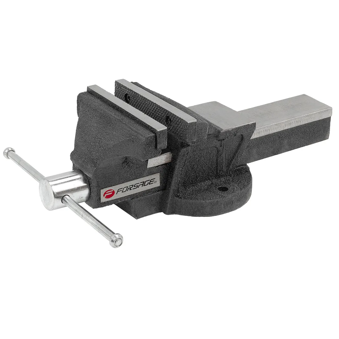 Тиски стальные с наковальней 6"-150мм Forsage F-6540206