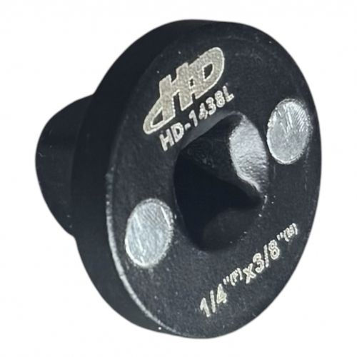 Головка-переходник 1/4"(F)x3/8"(М) низкопрофильная, CrMo H-D HD-1438L