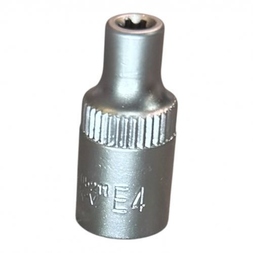 Головка торцевая 1/4" TORX Е4, L25 мм, CrV H-D HD-05211