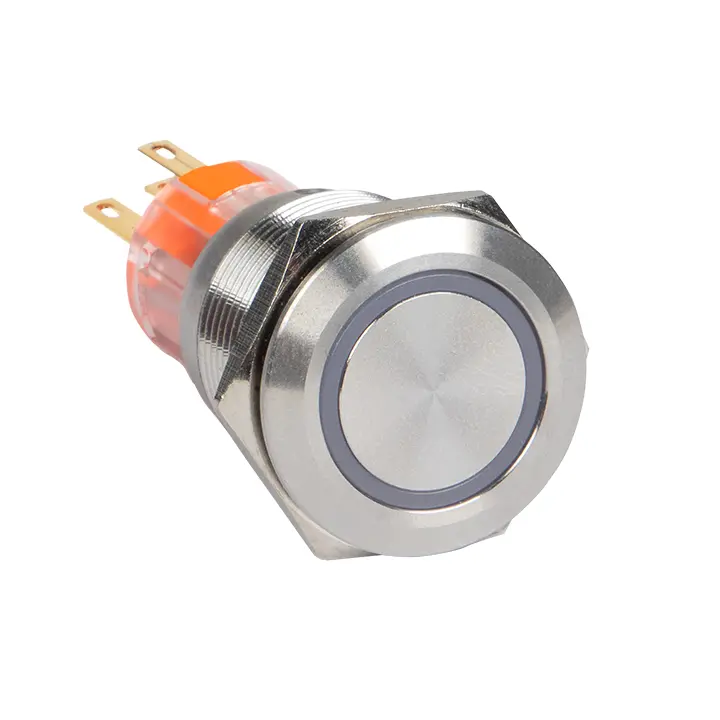 Кнопка S-Pro67 19 мм без фикс. с красной подсв. 24В PROxima EKF s-pro67-112
