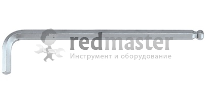 Ключ шестигранный длинный с шаром 5 мм.  Rock FORCE RF-76505L