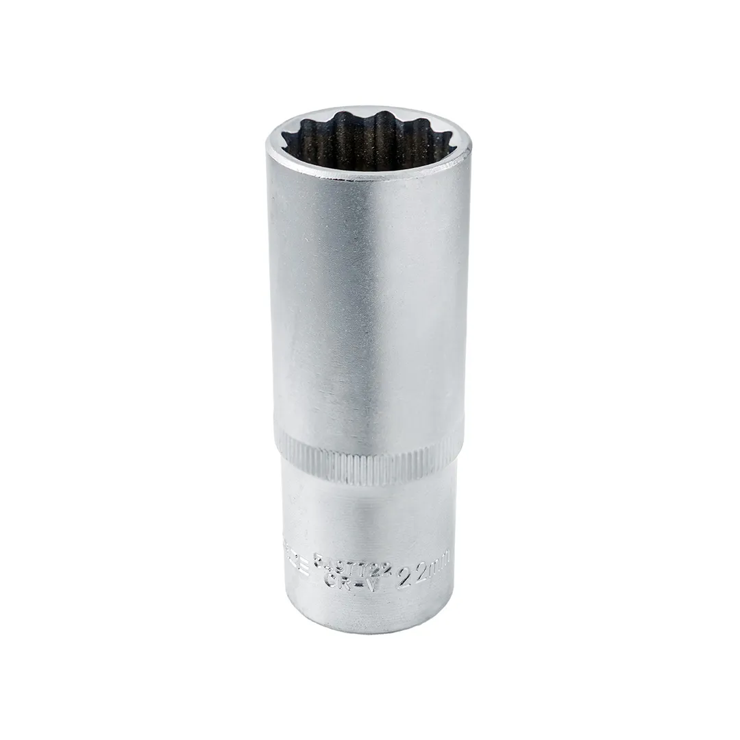 Головка 1/2" 12гр. глубокая 22 мм. Rock FORCE RF-5497722