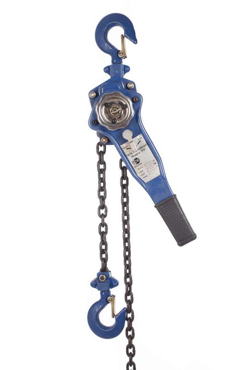 Таль ручная рычажная ТРР-ТРШСР 0,5ТХ3М (серия N), шт TOR 1048795