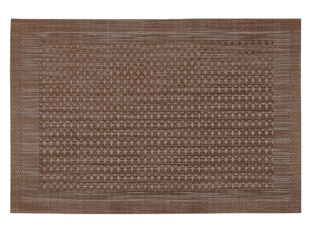 Салфетка сервировочная "HomeArt-3", 45х30 см, коричневая  ...PERFECTO LINEA 45-002600