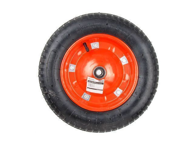 Колесо надувное 3.25-8" (подшипник ф35x16 mm, для оси 16x90mm), подходит к тачкам: WB150-1  ...ECO WB-P204