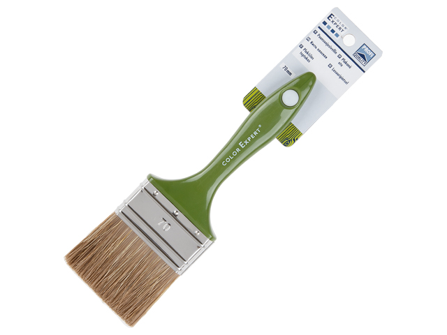 Кисть плоская 4"-100мм, смешанная щетина, защита древесины COLOR EXPERT 81469902