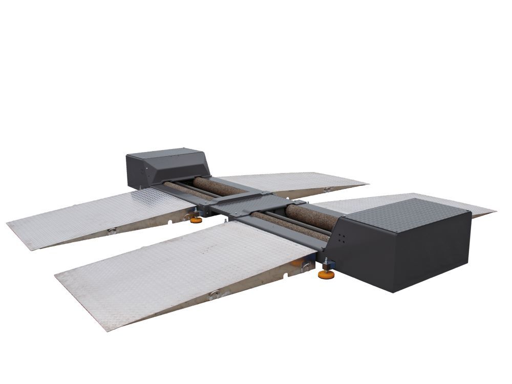 Наземный роликовый тормозной стенд для грузовых автомобилей с осевой нагрузкой до 18 т MAHA MBT 5250 EUROSYSTEM