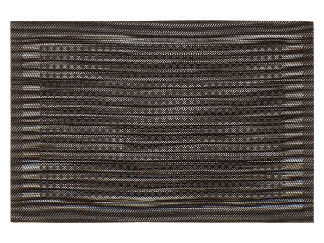 Салфетка сервировочная "HomeArt-3", 45х30 см, черная  PERFECTO LINEA 45-002603