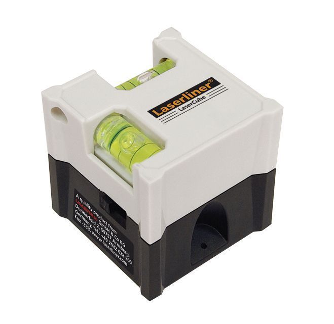 Уровень водяной с лазерным лучом  LaserCubeLaserliner 081.108A