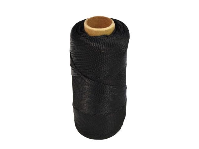 Нить полиамидная крученая 0,8 мм черная 250 м STARFIX SMP-87211-250