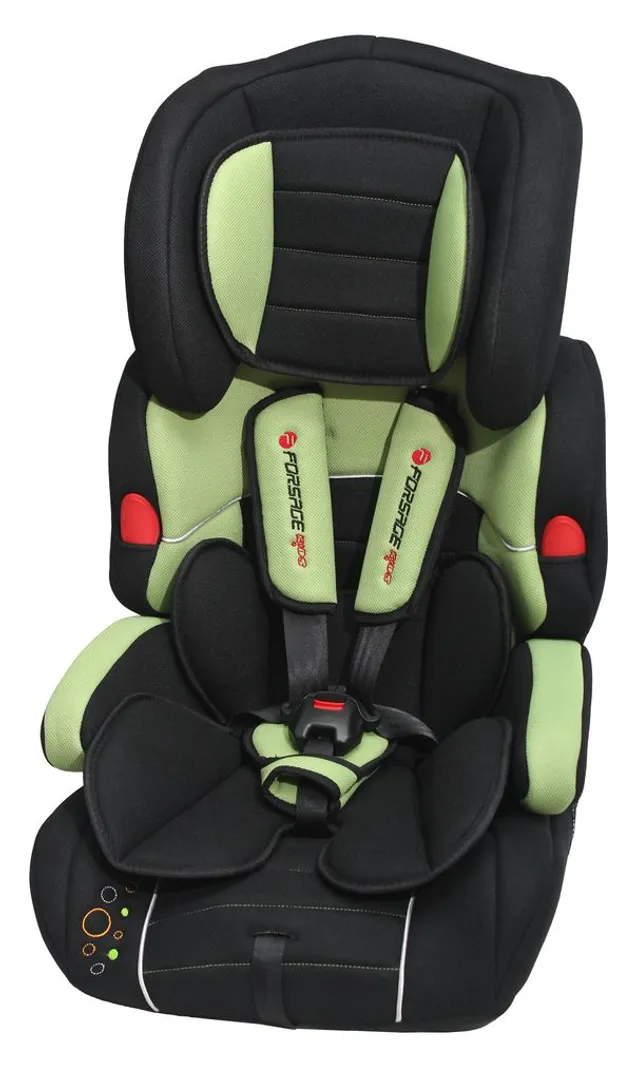 Кресло детское black/green 9-36кг  Forsage BAB001-S4