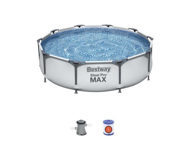 Каркасный бассейн Steel Pro MAX, 305 х 76 см, комплект  BESTWAY 56408