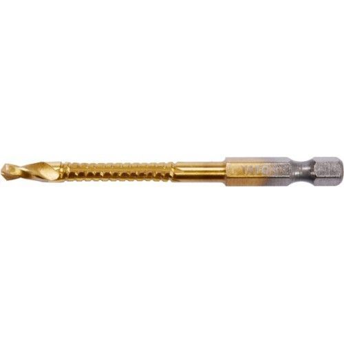 Сверло-шарошка по металлу  5.0mm HSS-TiN с хвостовиком HEX YATO YT-44822