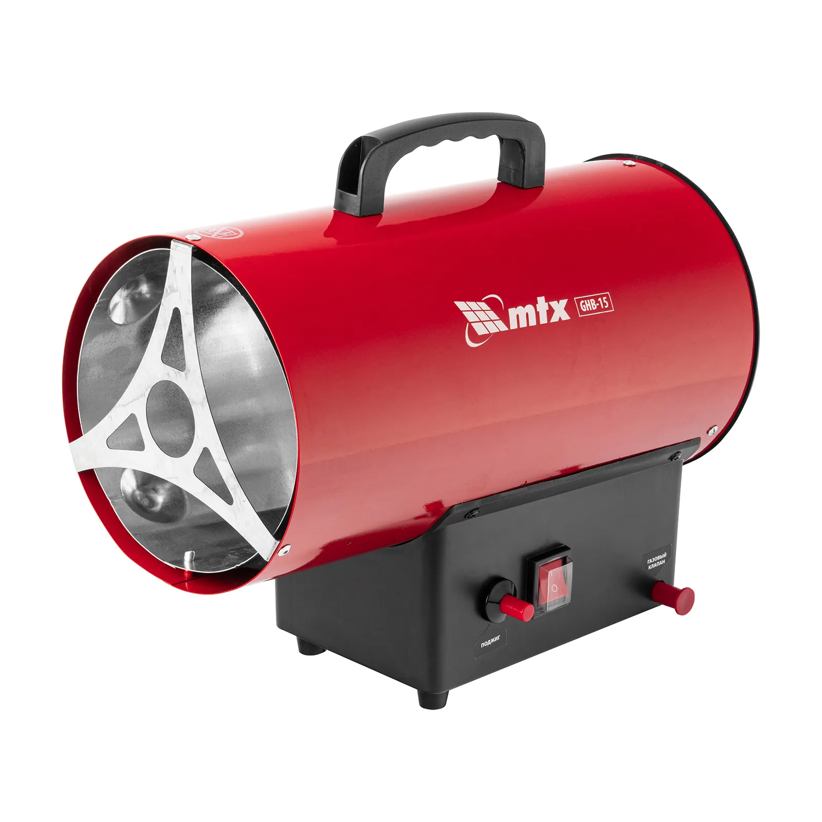 Газовая тепловая пушка GHB-15, 15 кВт, 320 м3/ч, пропан-бутан  MTX 98805