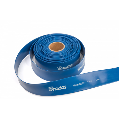 Напорный рукав ПОЛИЭТИЛЕН/ЭВА  AQUA-FLAT 1 1/2" 30м 1bar  BRADAS WAQF1B112030