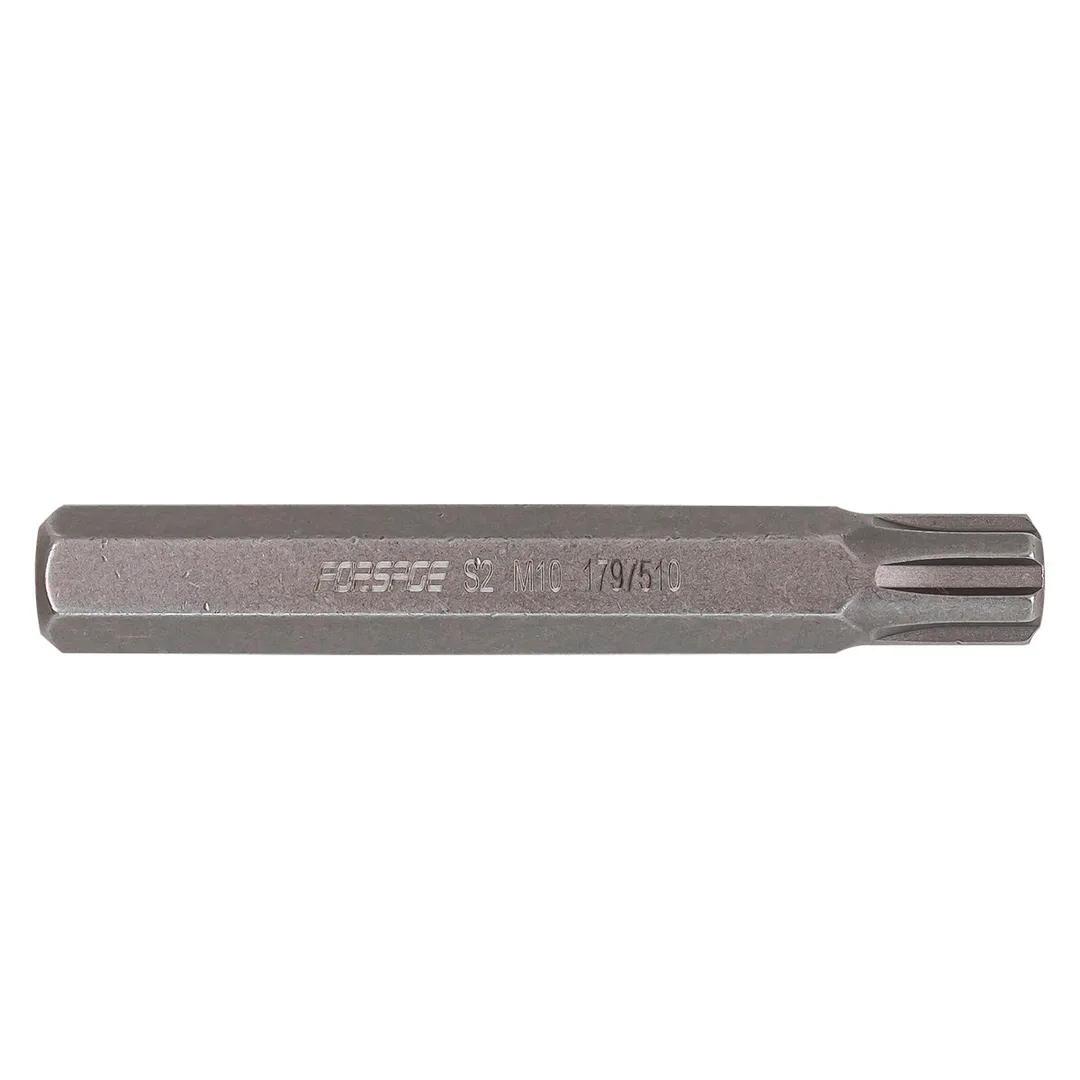 Бита 6-гранная Ribe M10х75ммL, 10мм  Forsage F-1797510