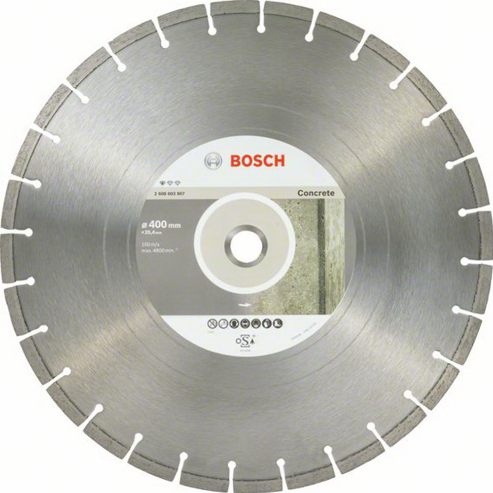 Алмазный круг 400х25,4 мм Standard for Concrete  BOSCH 2.608.603.807