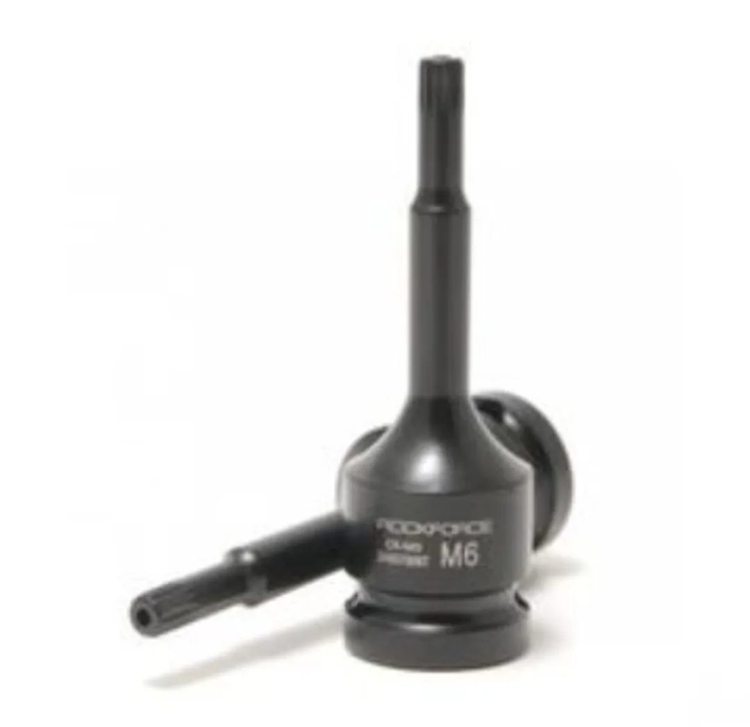 Головка-бита SPLINE ударная M6, 1/2" Rock FORCE RF-24807806