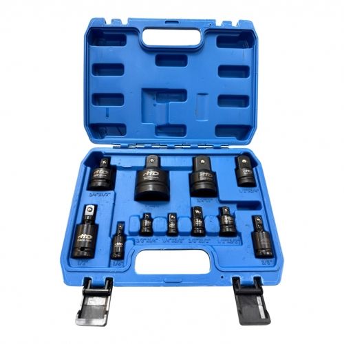 Головки-переходники ударные 1/4" - 1", набор 11 предметов, CrMo  ...H-D HD-10646