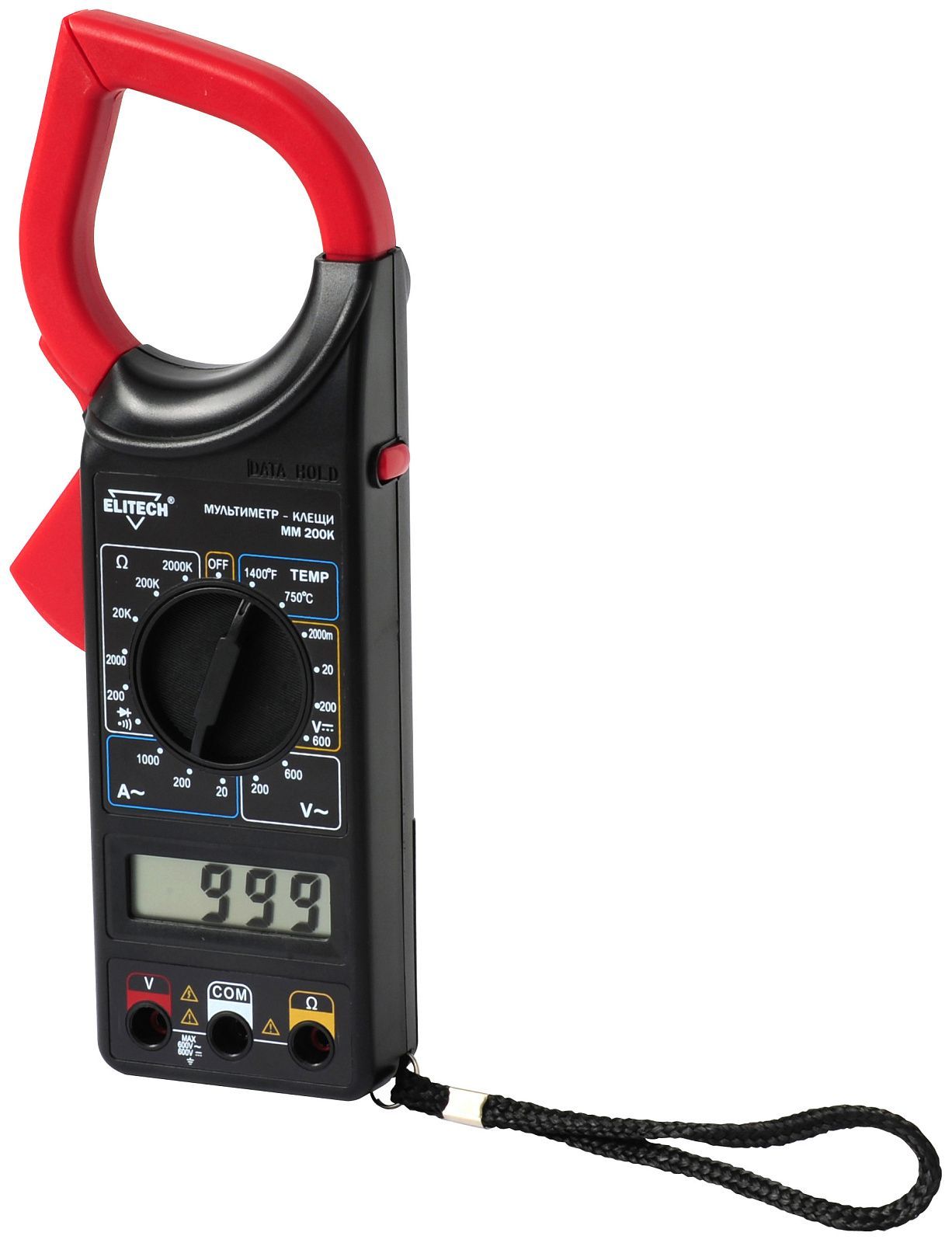 Мультиметр-клещи ММ 250К  ELITECH 204882