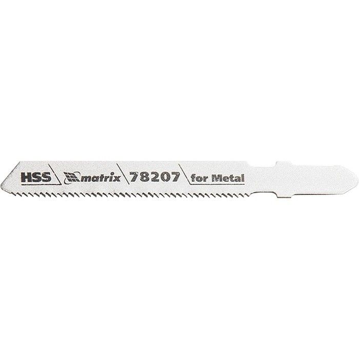 Полотна для электролобзика по металлу, 3 шт. T118A, 50 х 1.2мм, HSS Matrix 78207