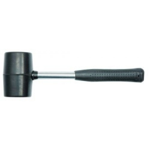 Молоток резиновый с металлической ручкой 1100гр. (d76mm)  VOREL 33927