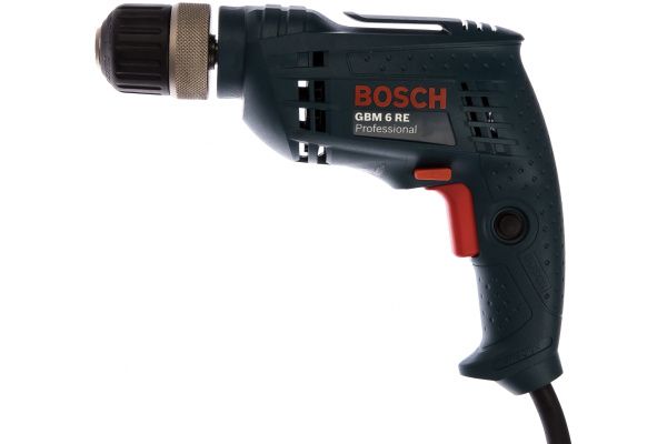 Дрель безударная  GBM 6 RE ,БЗП , 350Вт, 4000 об.мин, BOSCH 0.601.472.600