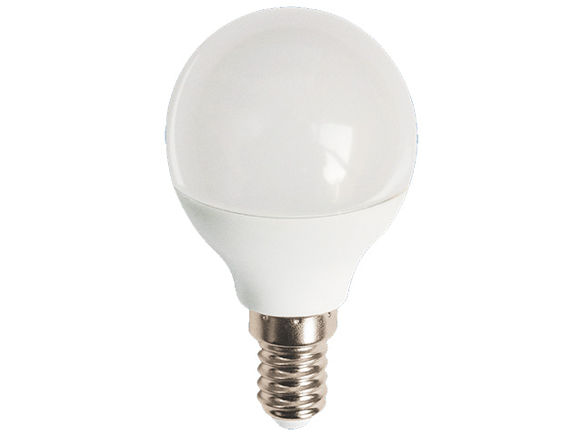 Лампа светодиодная G45 ШАР 8Вт PLED-LX 220-240В Е14 3000К  JAZZWAY 5028593