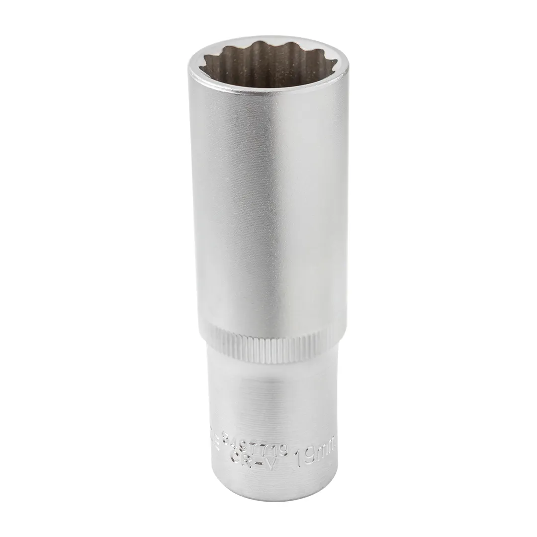 Головка 1/2" 12гр. глубокая 19 мм. Rock FORCE RF-5497719