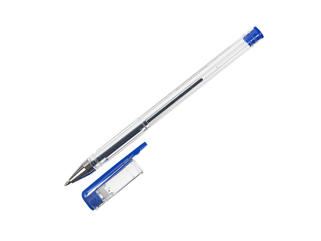 Ручка гелевая 0,5 мм синий,  LITE GPBL-B