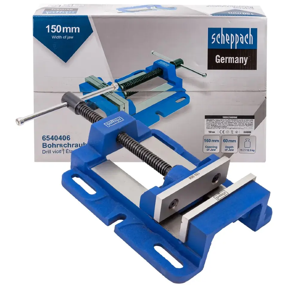 Тиски станочные 150мм  Scheppach Sch-6540406