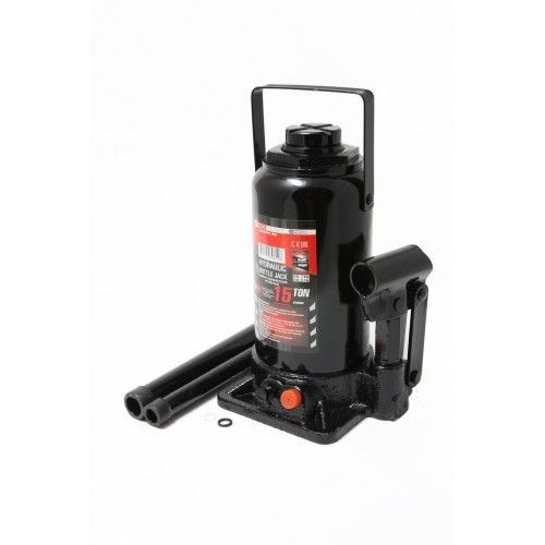 Домкрат бутылочный 50т с клапаном (h min-260мм, h max-480мм) FORCEKRAFT FK-T95004(DS)