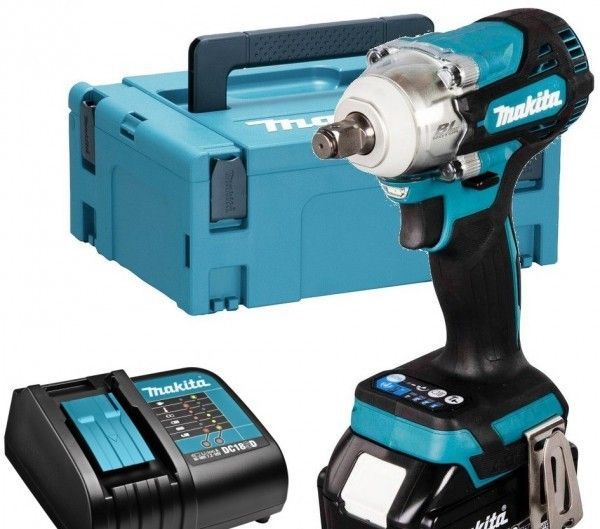 Аккум. ударный гайковерт LXT DTW300SF1J MAKPAC ,  1/2" ,18 В, 1АКБ 3.0 А/ч Li-Ion,  330 Нм,  MAKITA DTW300SF1J