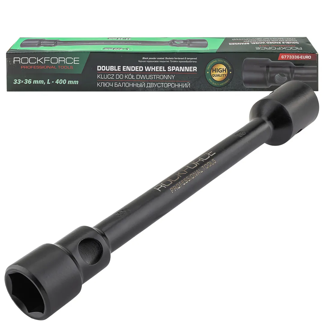 Ключ балонный двусторонний 33х36мм RockFORCE Rock FORCE RF-6773336-EURO