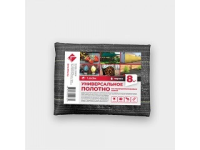 Полотно укрывное универсальное ПП/ПЭ 1.6х5м (8м2) черное Lihtar 4814273004735